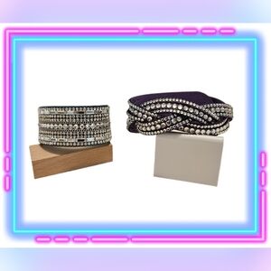 Paparazzi Fashion Urban Rhinestone Snap Bracelets